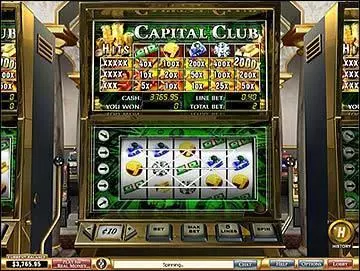 Capital Club Slots made by PlayTech - Main Screen Reels
