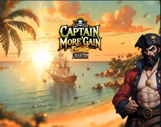 Captain More Gain Slots made by AvatarUX - Introduction Screen