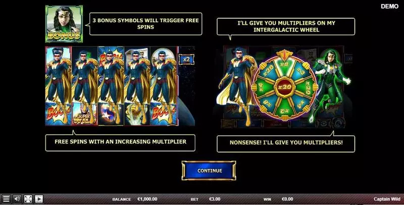 Captain Wild Slots made by Red Rake Gaming - Info and Rules