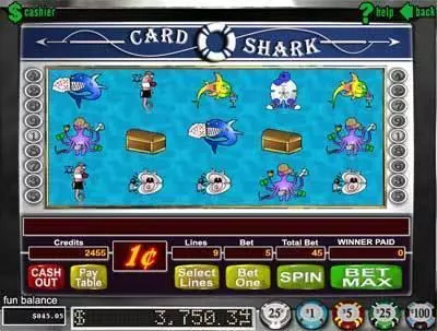 Card Shark Slots made by RTG - Main Screen Reels