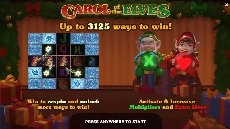 Carol of the Elves Slots made by Yggdrasil - Info and Rules