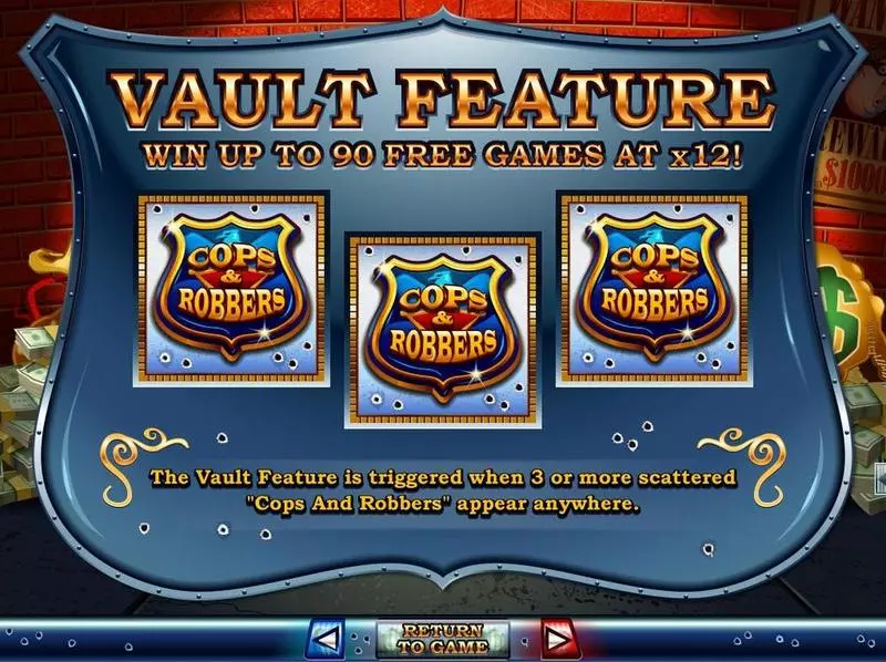 Cash Bandits Slots made by RTG - Info and Rules