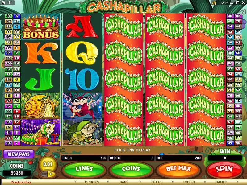 Cashapillar Slots made by Microgaming - Bonus 1