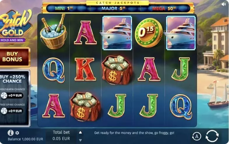 Catch The Gold Slots made by BGaming - Main Screen Reels