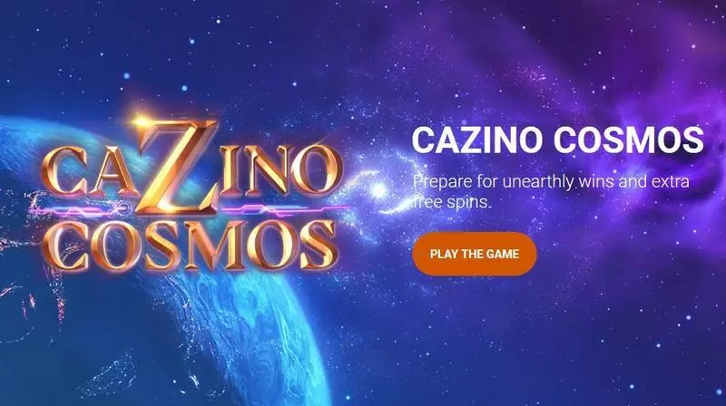 Cazino Cosmos Slots made by Yggdrasil - Info and Rules