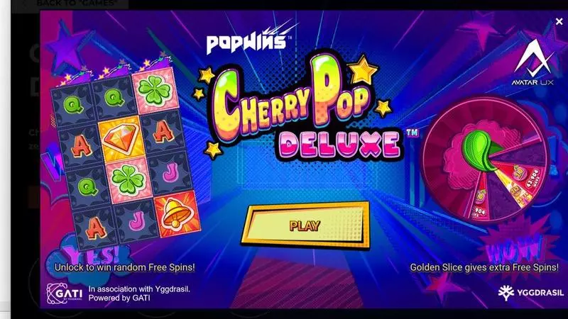 CherryPop Deluxe Slots made by AvatarUX - Info and Rules