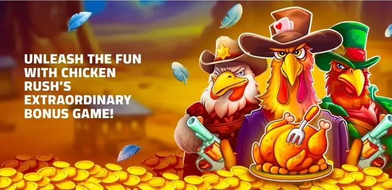 Chicken Rush Slots made by BGaming - Introduction Screen