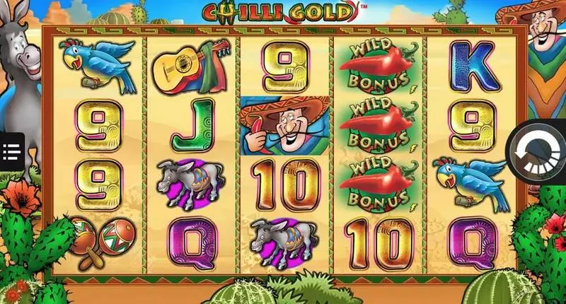 Chilly Gold Slots made by NextGen Gaming - Main Screen Reels