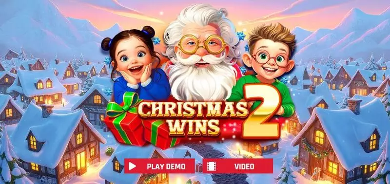 Christmas Wins 2 Slots made by Red Rake Gaming - Introduction Screen