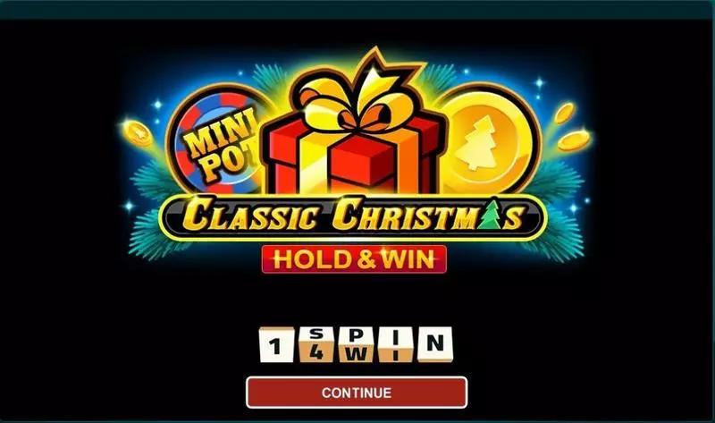 Classic Christmas Hold And Win Slots made by 1Spin4Win - Introduction Screen