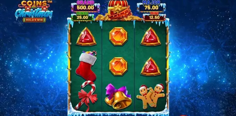 Coins of Christmas - HOLD and WIN Slots made by BetSoft 