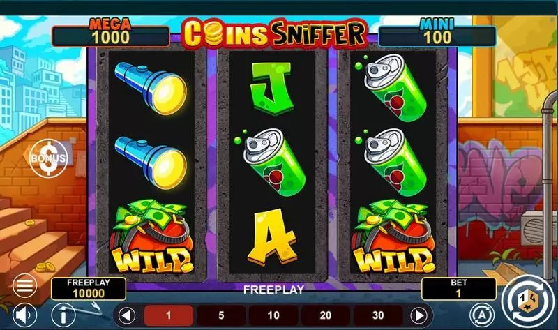 Coins Sniffer - Hold And Win Slots made by 1Spin4Win - Main Screen Reels