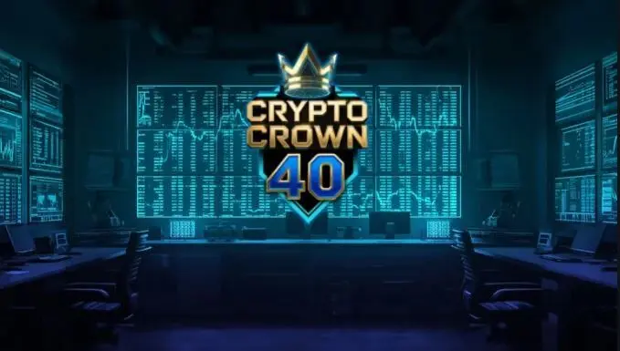 Crypto Crown 40 Slots made by AvatarUX - Introduction Screen