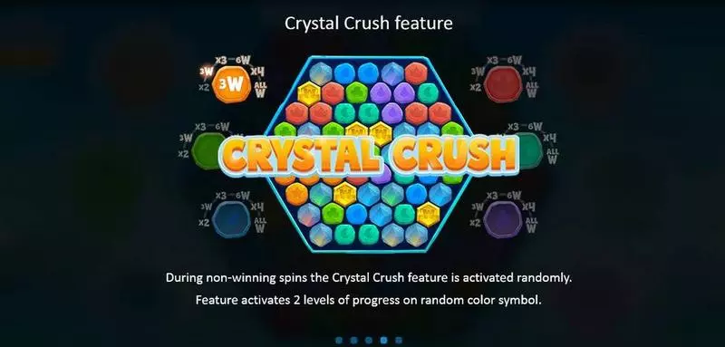 Crystal Crush Slots made by Playson - Info and Rules