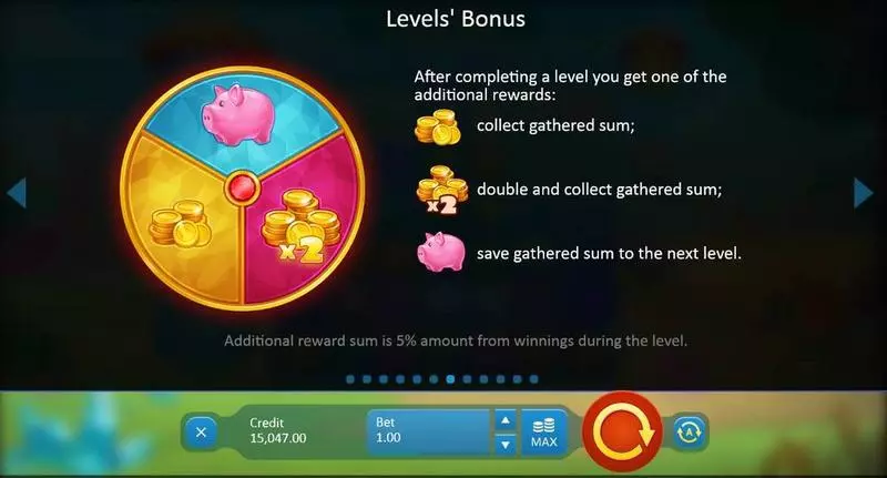 Crystal Land Slots made by Playson - Bonus 2