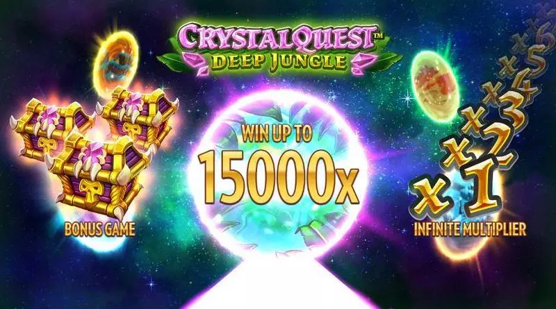 Crystal Quest Deep Jungle Slots made by Thunderkick - Info and Rules