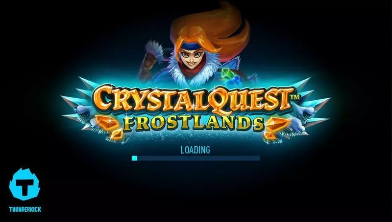 Crystal Quest: Frostlands Slots made by Thunderkick - Logo