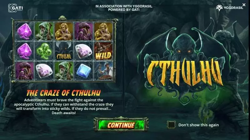 Cthulhu Slots made by G.games - Free Spins Feature