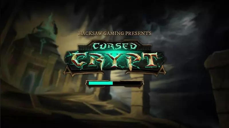 Cursed Crypt Slots made by Hacksaw Gaming - Introduction Screen