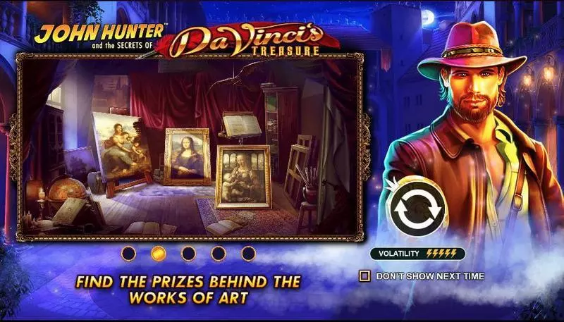 Da Vinci's Treasure Slots made by Pragmatic Play - Info and Rules