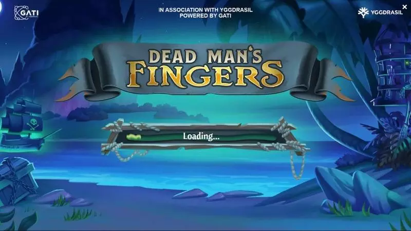 Dead Man’s Fingers Slots made by G.games - Introduction Screen