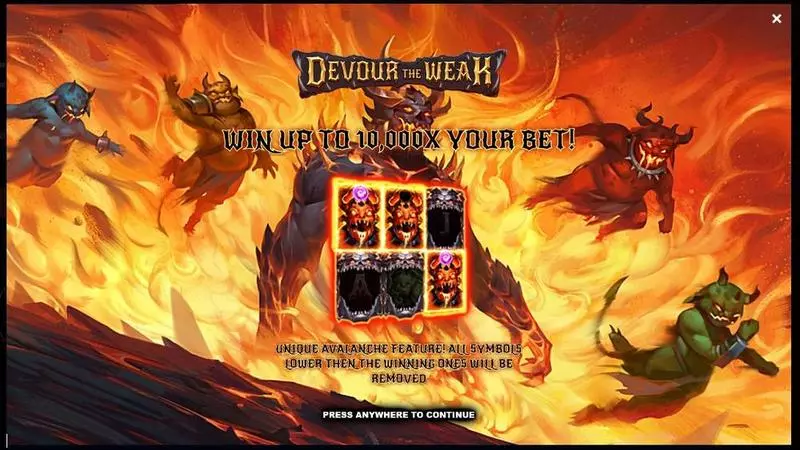 Devour the Weak Slots made by Yggdrasil - Info and Rules