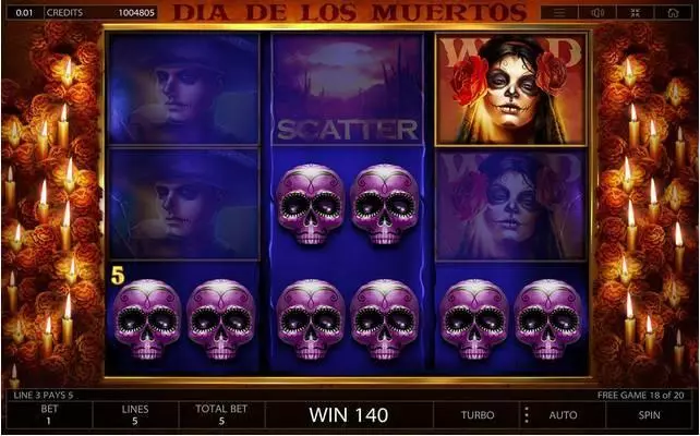 Dia De Los Muertos Slots made by Endorphina - Bonus 2