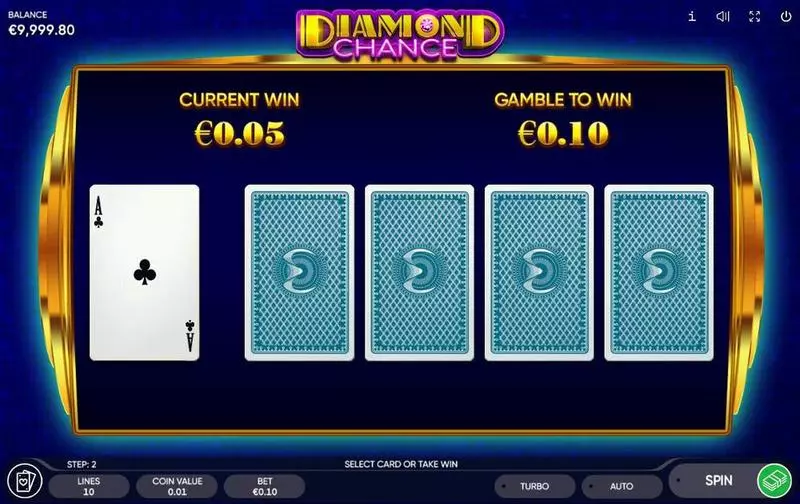 Diamond Chance Slots made by Endorphina - Gamble Winnings