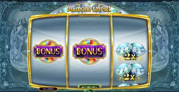 Diamond Empire Slots made by Microgaming - Main Screen Reels