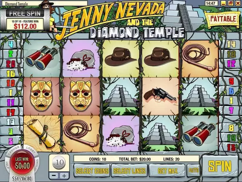 Diamond Temple Slots made by Rival - Bonus 2