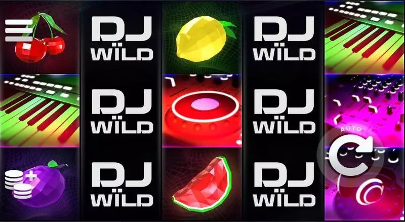 DJ Wild Slots made by Elk Studios - Main Screen Reels