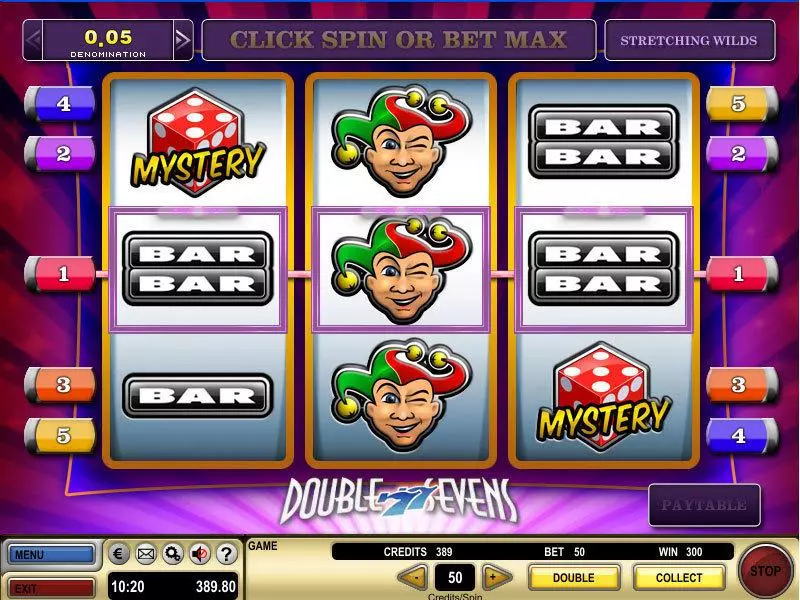 Double Sevens Slots made by GTECH - Bonus 1