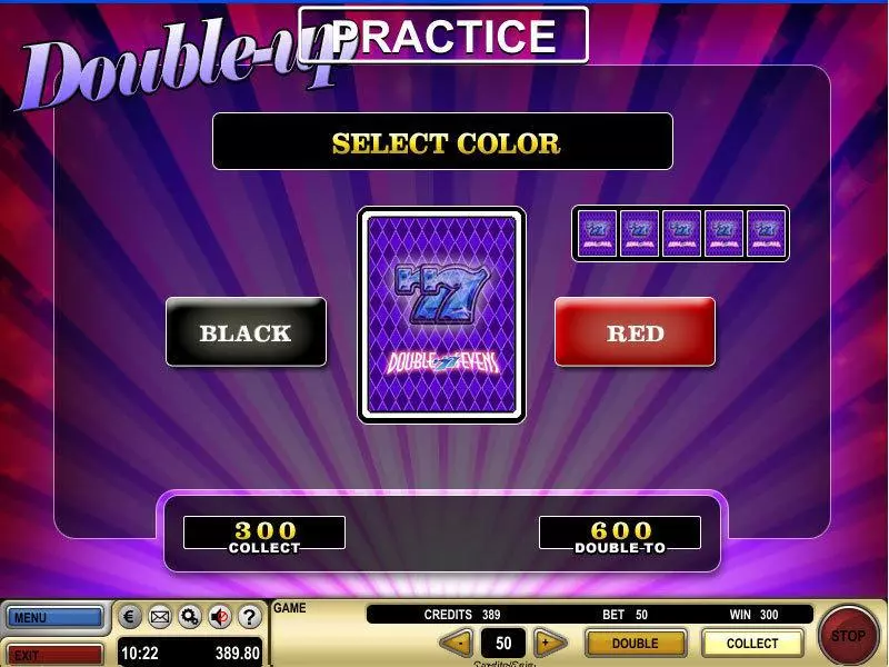 Double Sevens Slots made by GTECH - Gamble Screen