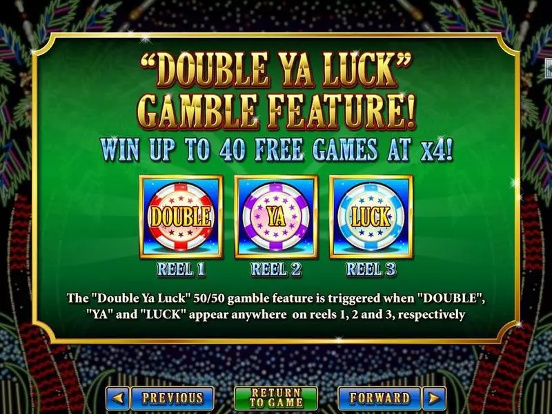 Double Ya Luck Slots made by RTG - Info and Rules