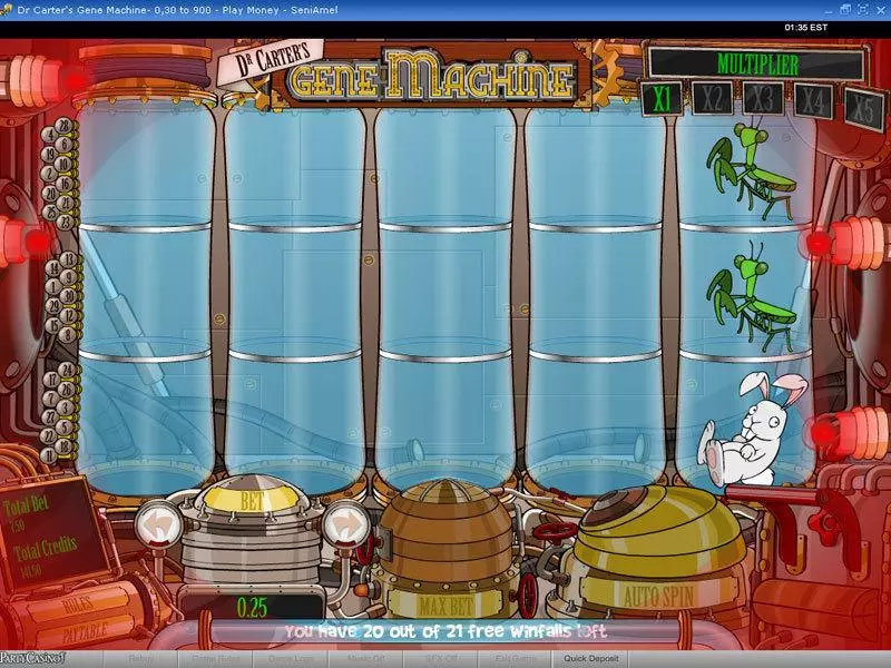 Dr Carter's Gene Machine Slots made by bwin.party - Bonus 4