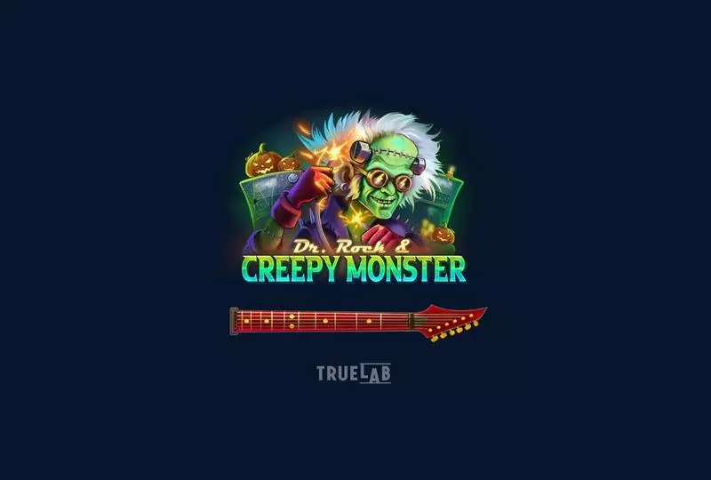Dr Rock & Creepy Monster Slots made by TrueLab Games - Introduction Screen