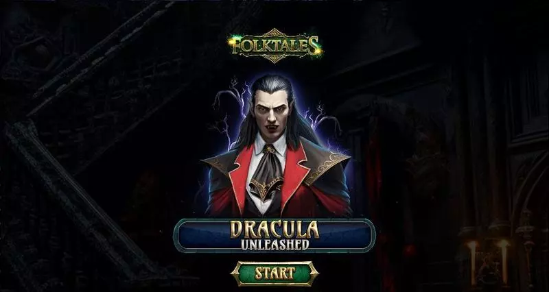 Dracula – Unleashed Slots made by Spinomenal - Introduction Screen