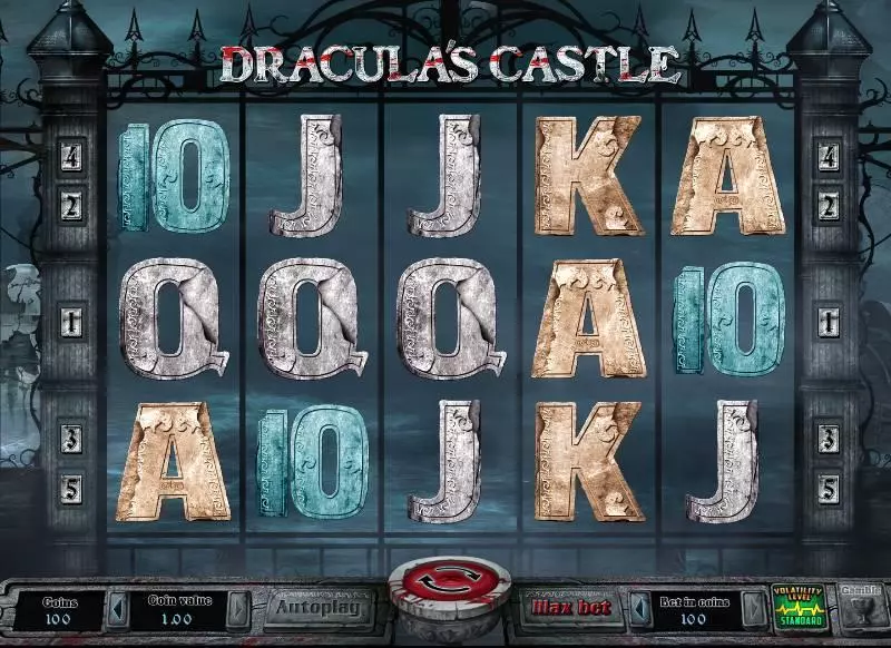 Dracula's Castle Slots made by Wazdan - Main Screen Reels