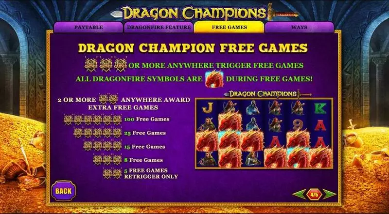 Dragon Champions Slots made by PlayTech - Bonus 1