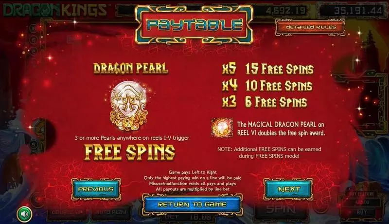 Dragon Kings Slots made by BetSoft - Bonus 1