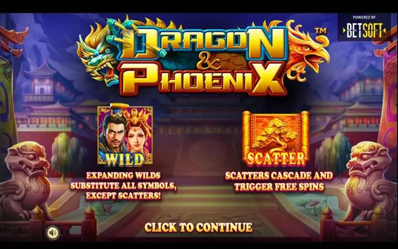 Dragon & Phoenix Slots made by BetSoft - Info and Rules