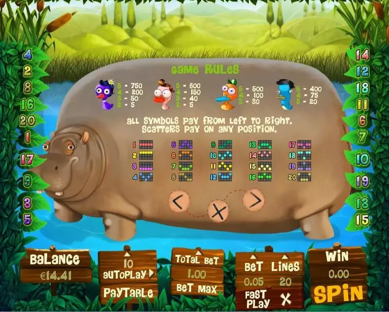 Ducks and Eggs Slots made by Topgame - Info and Rules