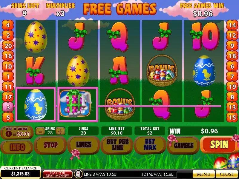 Easter Surprise Slots made by PlayTech - Bonus 2