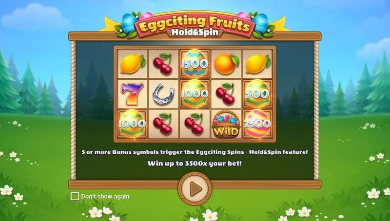 Eggciting Fruits – Hold&Spin Slots made by Apparat Gaming - Info and Rules