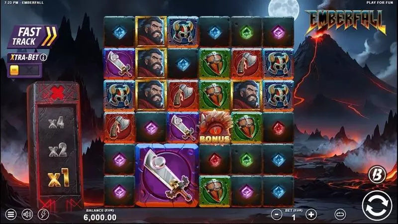 Emberfall Slots made by Slotmill - Main Screen Reels