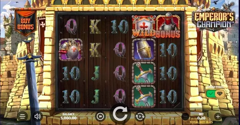 Emperor's Champion Slots made by StakeLogic - Main Screen Reels