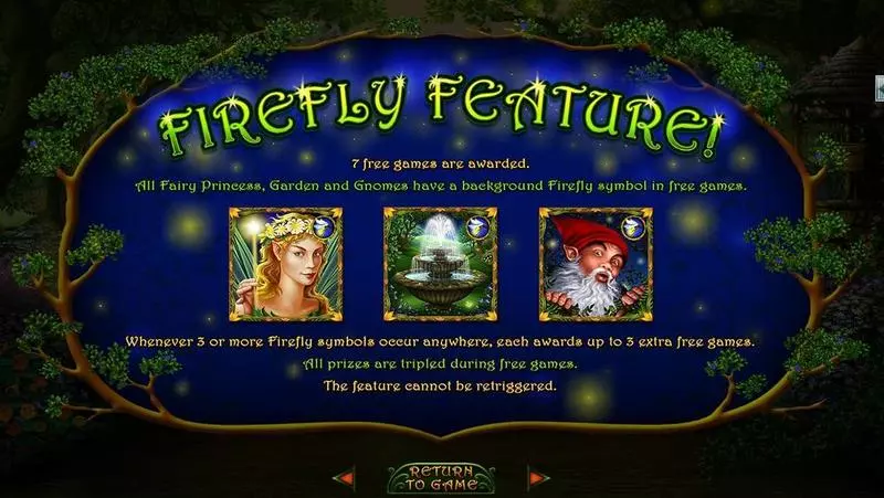Enchanted Garden II Slots made by RTG - Info and Rules