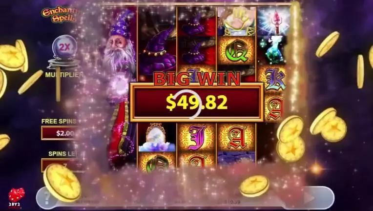 Enchanting Spells Slots made by 2 by 2 Gaming - Winning Screenshot