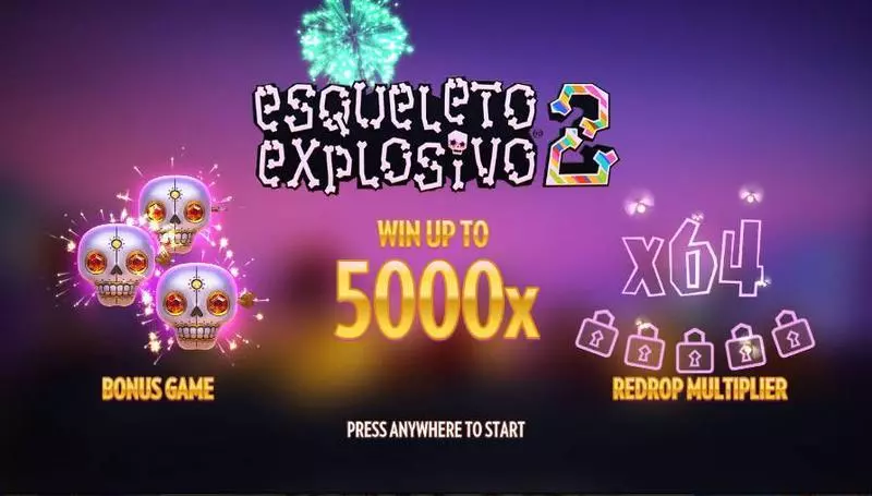 Esqueleto Explosivo 2 Slots made by Thunderkick - Info and Rules