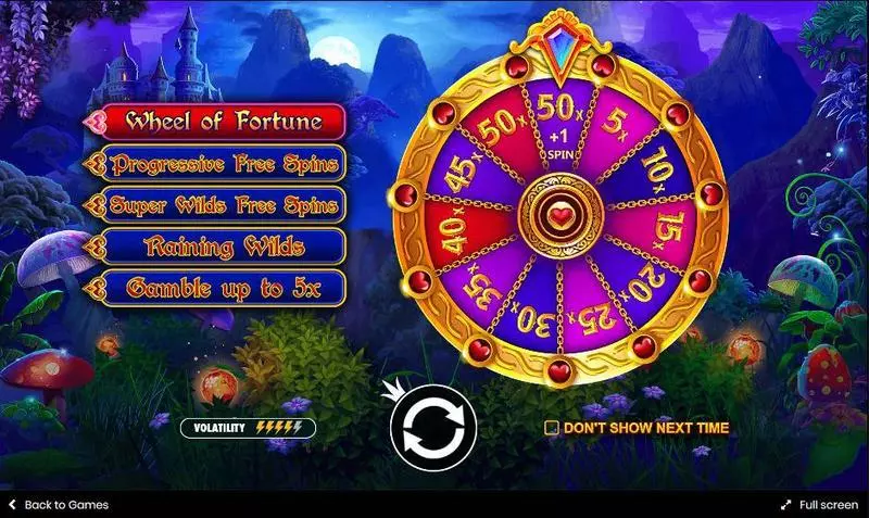 Fairytale Fortune Slots made by Pragmatic Play - Bonus 1